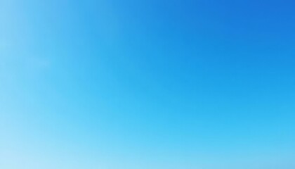 Clear Blue Sky Background, Gradient Sky Texture, Calm Sky Image