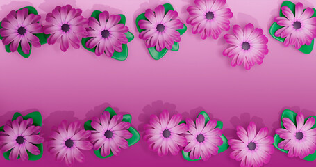 Lilac 3D Cartoon Render Background