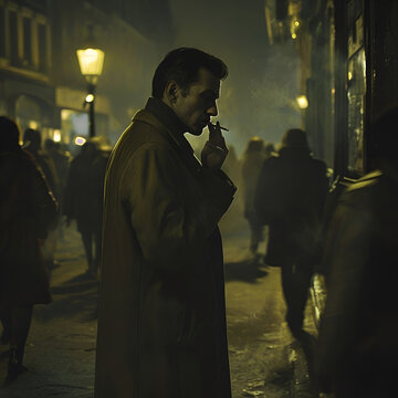 mysterious man
