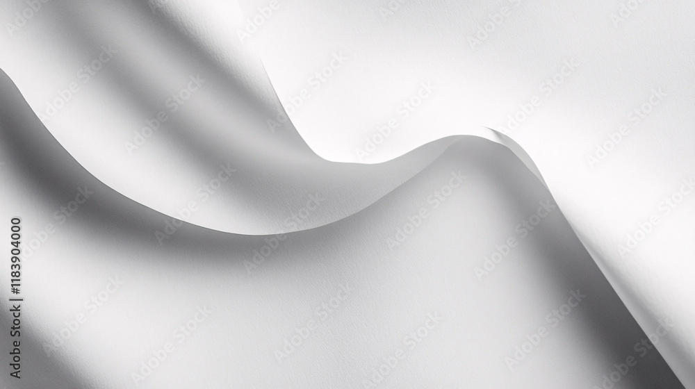 Poster A flat texture showcasing a sleek paper noise effect on a white background, creating a subtle, minimalist design perfect for wallpapers or background use.

