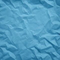Obraz premium blue crumpled paper texture background . generative ai 