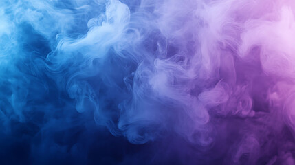 Fototapeta premium Blue and purple smokey background