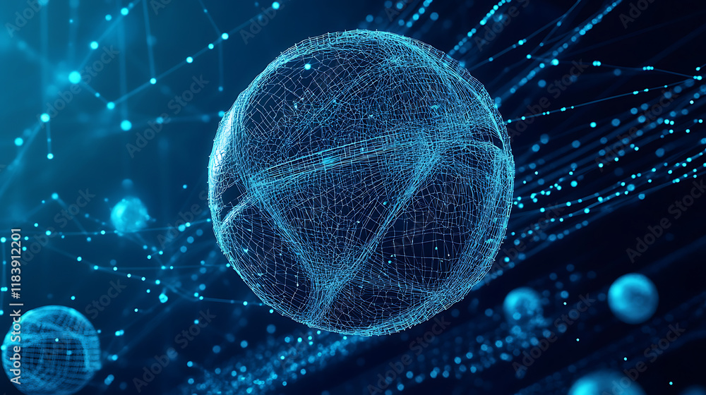 Aufkleber concept of making money online by wagering on the results of important sports events is abstract, 3d