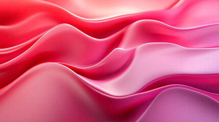 Obraz premium A smooth gradient background featuring vibrant red and pink, perfect for a bold presentation or banner.
