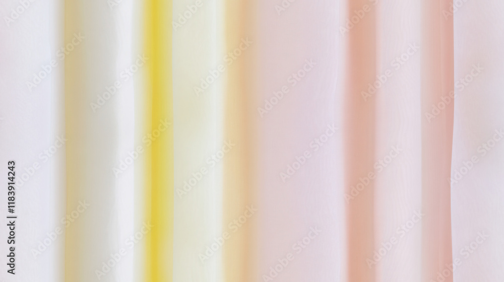 Poster a misty gradient from soft pink and pastel colors, perfect for a serene background or presentation.