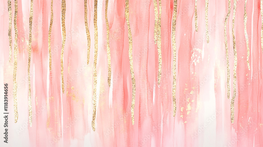 Poster A soft blush pink background with delicate strokes, perfect for a gentle and elegant presentation.

