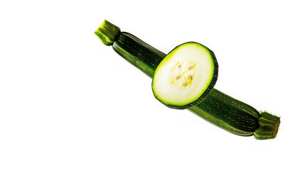 cucumber isolated on white background