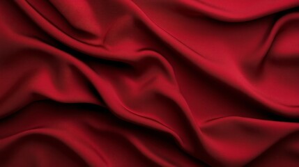 Fototapeta premium Elegant Draped Fabric with Gentle Wrinkles and Flowing Design