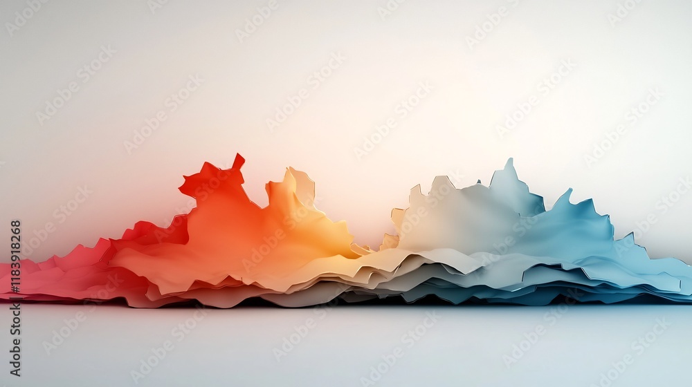 Poster mesmerizing vibrant holographic gradient with shimmering iridescent patterns and captivating prismat