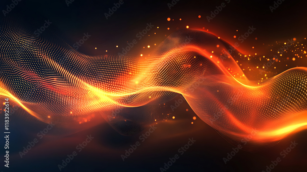 Poster the duality of light as wave and particle background