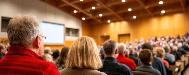 Gun Control Measures, A community town hall meeting in progress, with citizens engaging in discussions about new gun regulations in Minnesota and Delaware