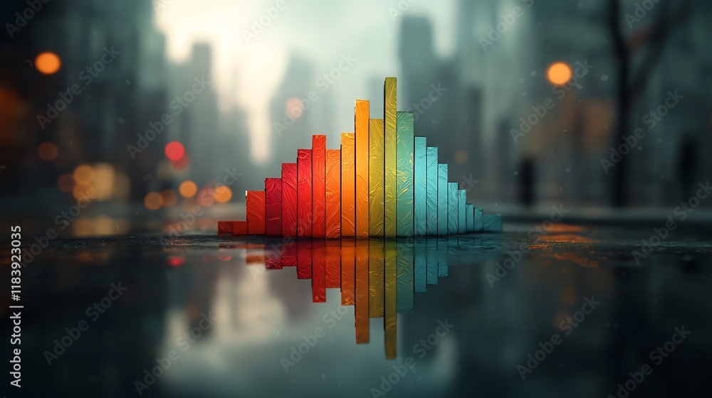 Poster holographic rainbow foil iridescent texture abstract hologram background with shimmering prismatic m