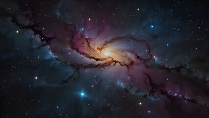 Fototapeta premium cosmic tranquility background