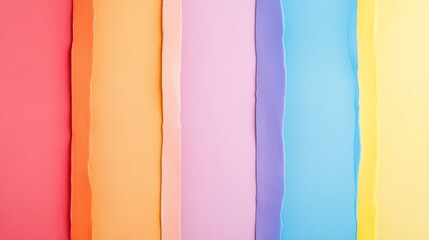  Abstract Pastel Gradient Layers in Vibrant Rainbow Colors for Creative Background.