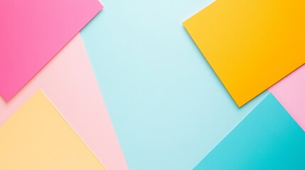  Abstract Pastel Gradient Layers in Vibrant Rainbow Colors for Creative Background.