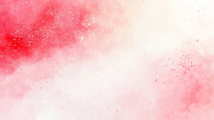 Obraz premium Romantic Red and Pink Heart Confetti on Soft White Background for Valentine’s Day