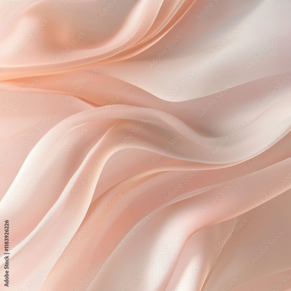 Aufkleber an aesthetic, minimal girly wallpaper with soft pastel pink and complementary tones, creating a calm