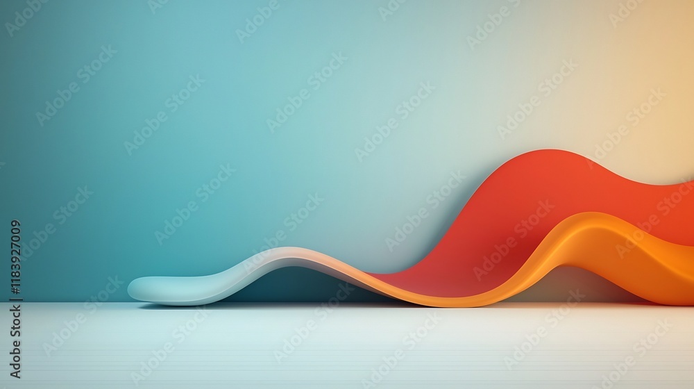 Poster mesmerizing holographic iridescent shimmering prismatic refractions of light in avant garde digital 