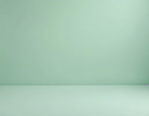A pastel mint green background for fresh and clean products.