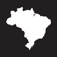 Brazil Map Icon