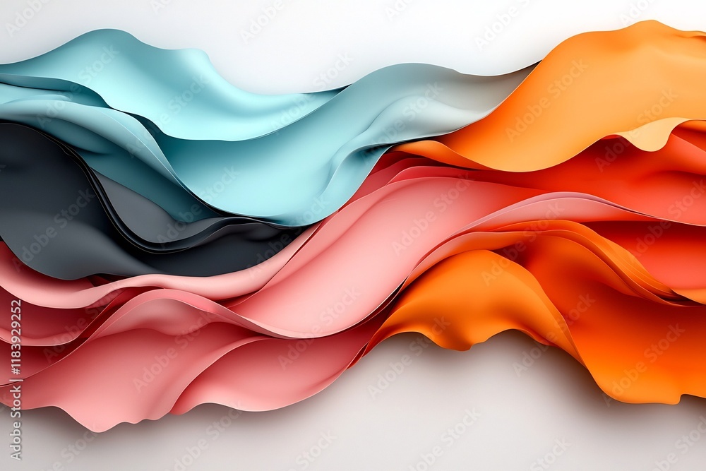Poster mesmerizing iridescent holographic foil backdrop with captivating abstract patterns fluid and dynami