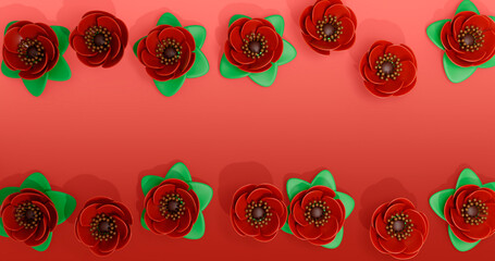 Poppy 3D Cartoon Render Background