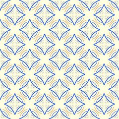 Abstract geometric colorful seamless pattern