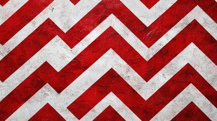 Red Minimalist Chevron Pattern Background Design