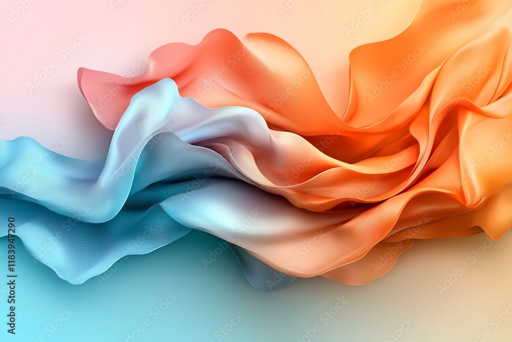 Poster captivating holographic foil backdrop with mesmerizing iridescent patterns and fluid optical effects