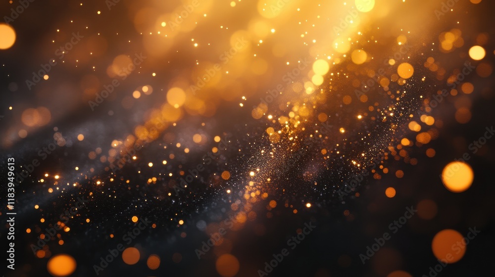 Poster abstract motion rays background with blur and bokeh effect.