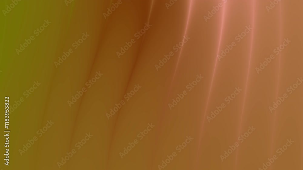 Poster abstract wave patterns with warm tones displaying serenity and fluidity in artistry