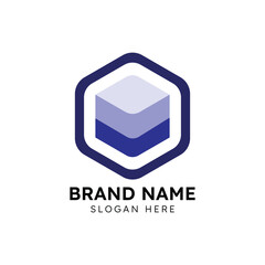 cloud hosting logo design template