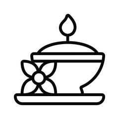 Candle massage therapy for soothing and relaxing experience