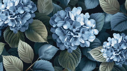 flower blossom pattern wallpaper