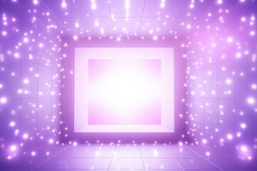 Obraz premium Abstract purple gold geometric background product stage backdrop