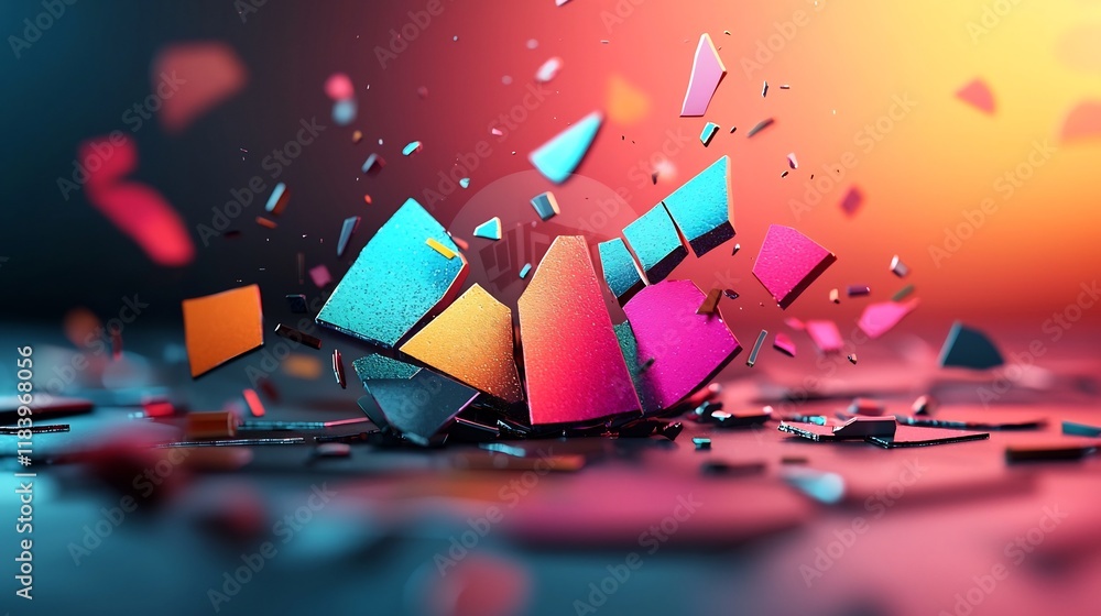 Aufkleber vibrant holographic texture featuring a dazzling iridescent rainbow foil overlay mesmerizing psyched