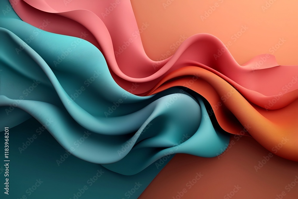 Poster shimmering holographic gradient foil creates a mesmerizing iridescent dance of light color and refle