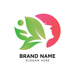 beauty and spa logo design template