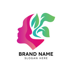 beauty and spa logo design template