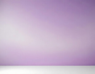 Obraz premium A smooth ombré gradient transitioning from white to lavender.