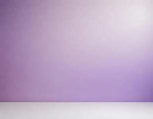 Obraz premium A smooth ombré gradient transitioning from white to lavender.