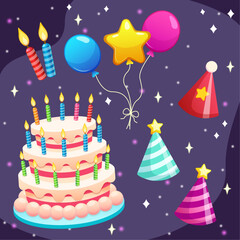 Birthday Party Element Set