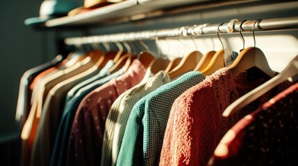 Wardrobe fashion trends in cozy knitwear collection