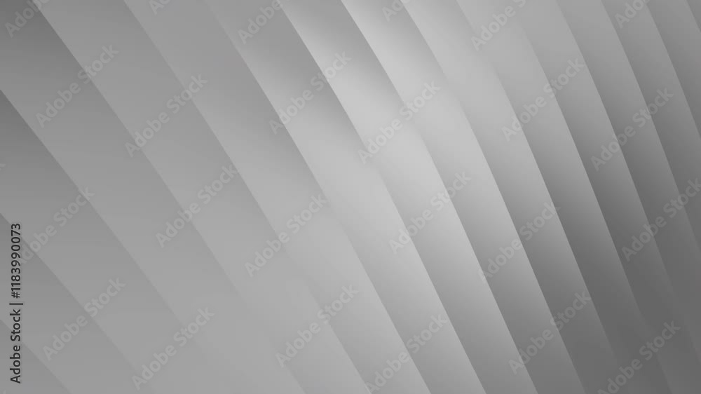 Aufkleber abstract grey waves: a dynamic exploration of smooth textures and subtle gradients in monochrome art