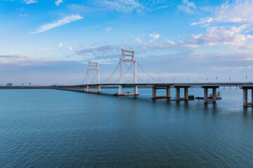 Fototapeta premium bridge over the river