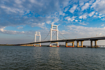 bridge over the river