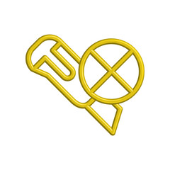 Cutter icon design template