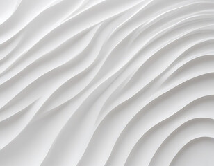 A subtle wave-textured plastic backdrop in white.