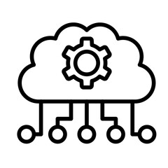 Cloud Computing Icon