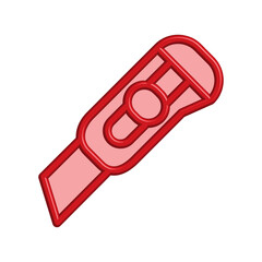 Cutter icon design template